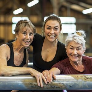Balanced weekly workout plan for women over 40 at home