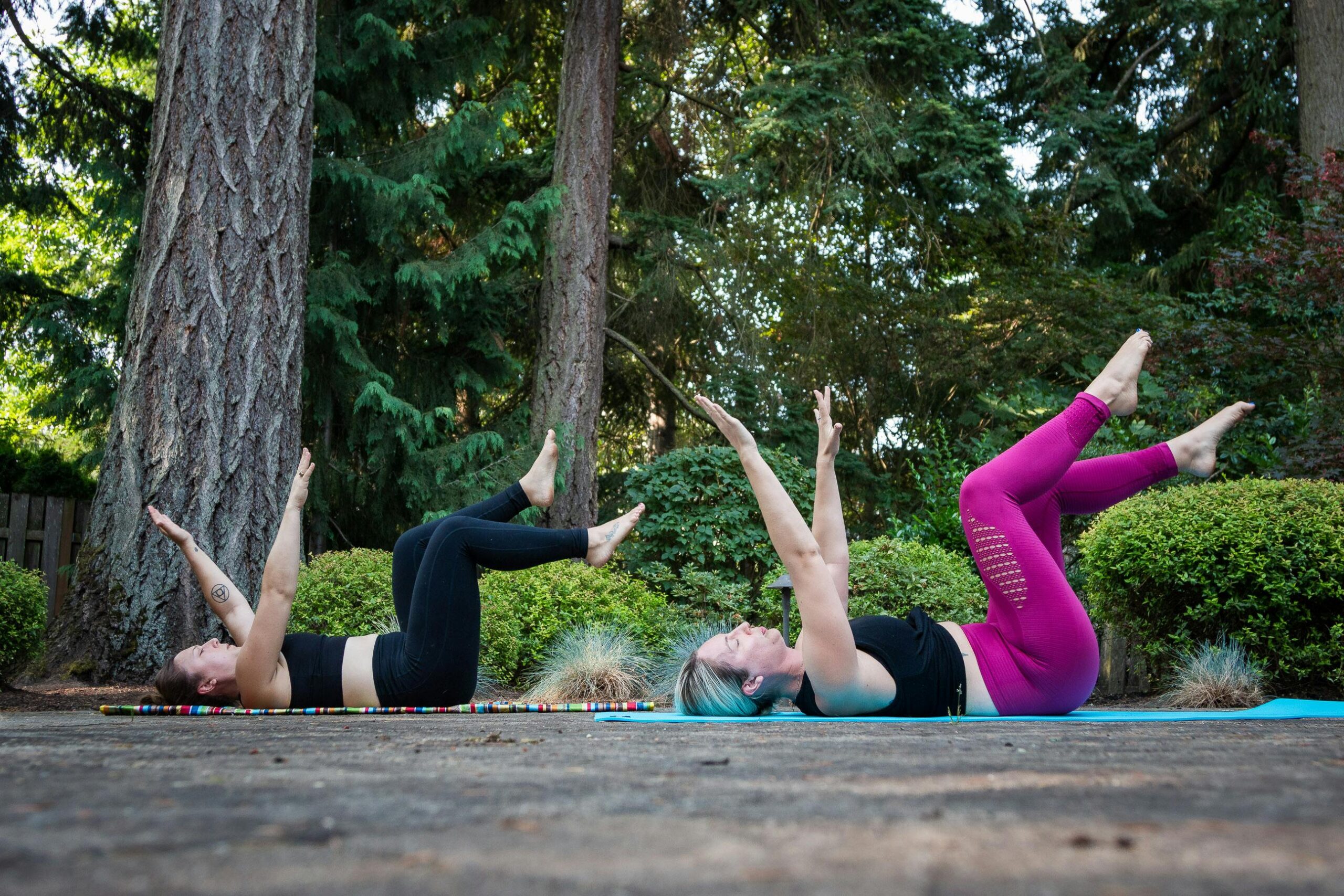 Postpartum core recovery exercise for new moms