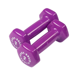 Light dumbbells for women starting strength training