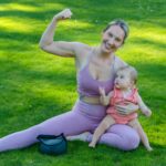 Postpartum strength training workout at home for new moms