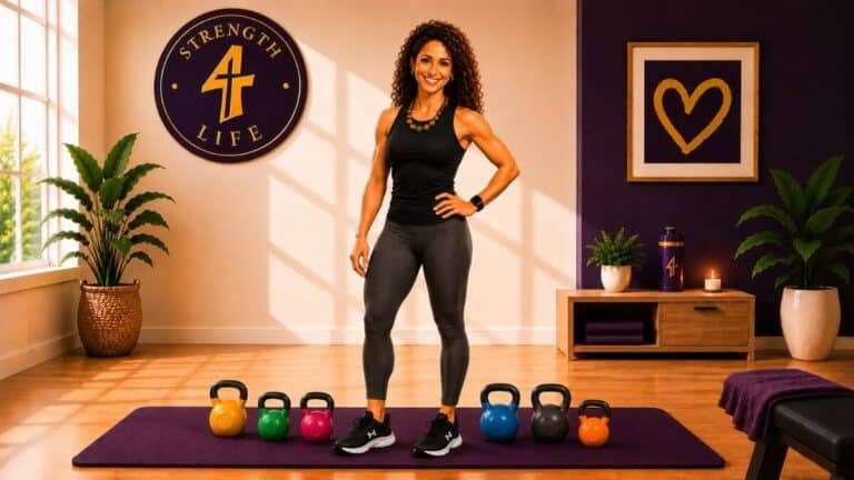 Kettlebell workouts at home for women building strength